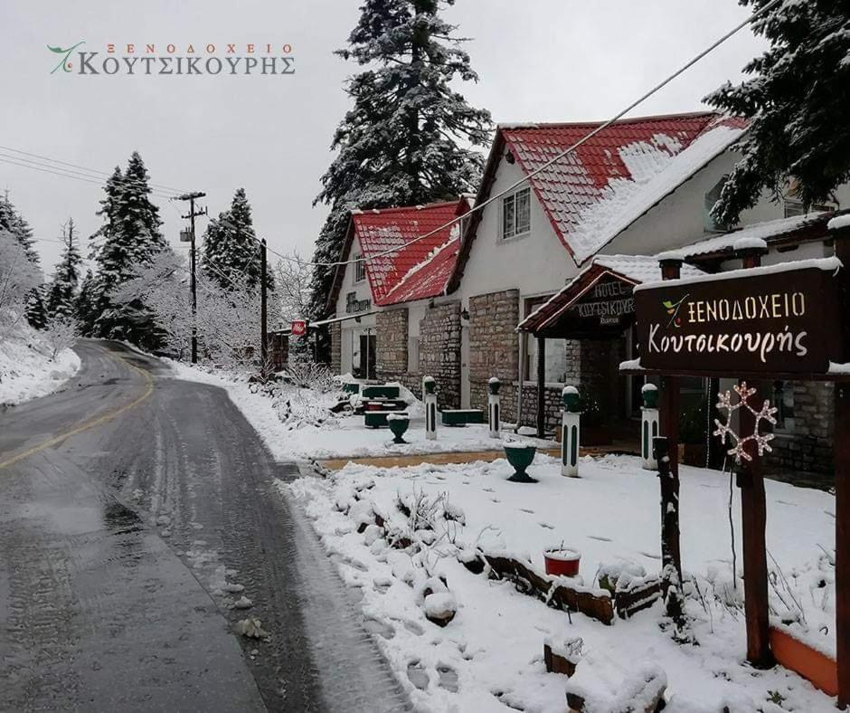 Koutsikouris Hotel Platanakos ภายนอก รูปภาพ