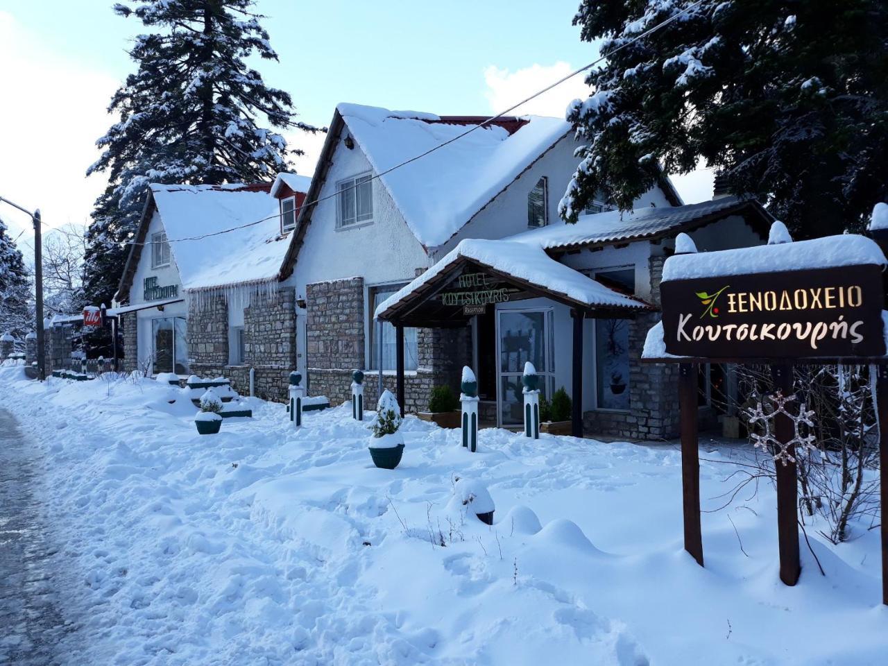 Koutsikouris Hotel Platanakos ภายนอก รูปภาพ